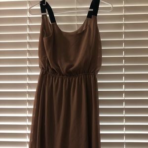 Tan Dress